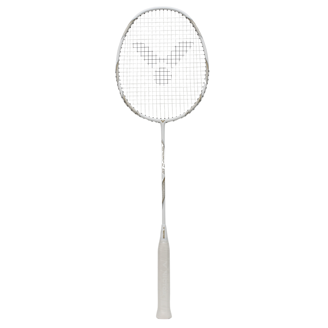 Victor Racket White Color VICTOR THRUSTER K99 BADMINTON RACKET - WHITE / GOLD – The Racket Shack